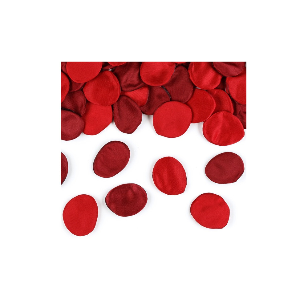 100 pétales de rose "rouge intense"