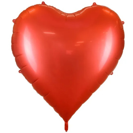 Ballon mylar XXL Coeur - rouge