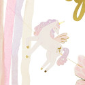 Guirlande Happy Birthday Unicorns