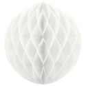 Boule en papier de soie - blanche - 40cm