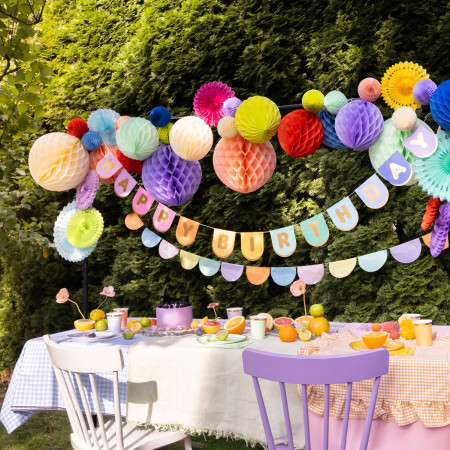 Boule de papier alvéolé -...