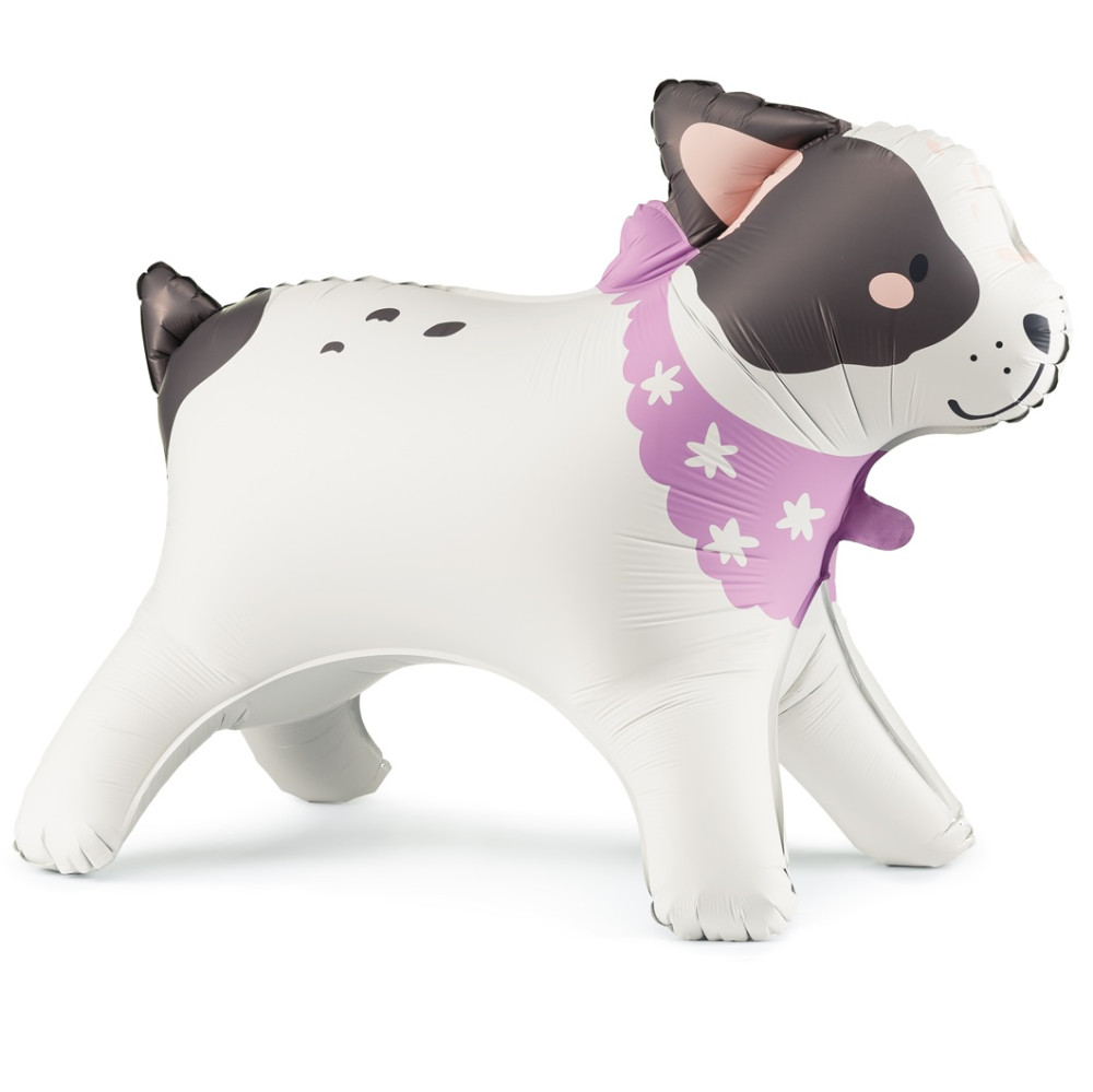 Ballon mylar "chien bulldog" - 75 cm