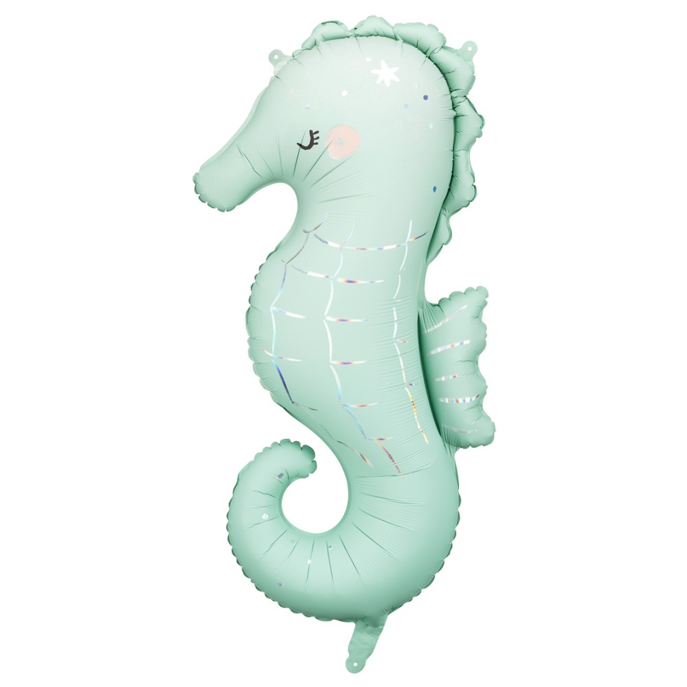 Ballon mylar "hippocampe" - 98 cm