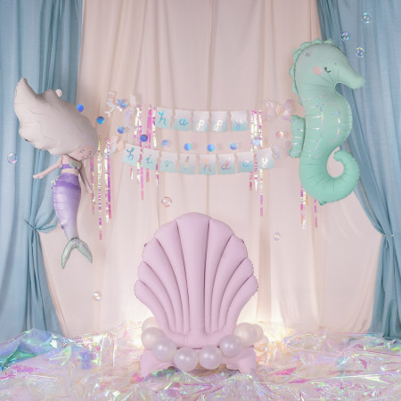 Ballon mylar "coquillage"...