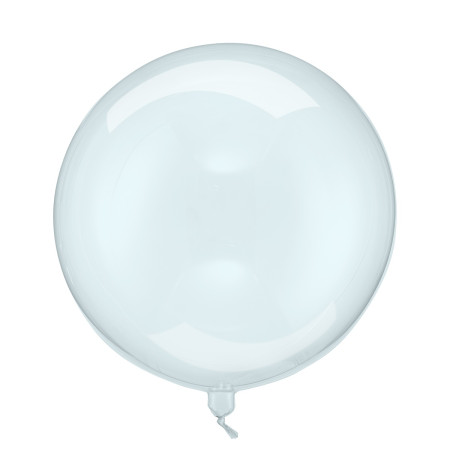 Ballon boule - 40cm - bleu...