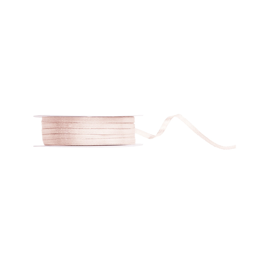 Ruban de Rubans tissu - blanc froid - 3mm/50m