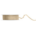 Ruban de Rubans tissu - or froid - 3mm/50m