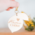 Porte-clés citron "Le jardin de Mamie"