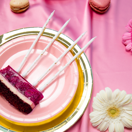 8 bougies longues "white...