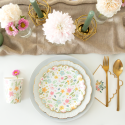 10 serviettes "fleurs sauvages" - 12 cm