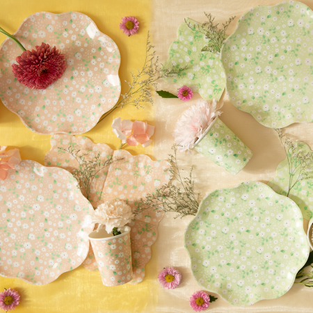 12 serviettes "liberty...