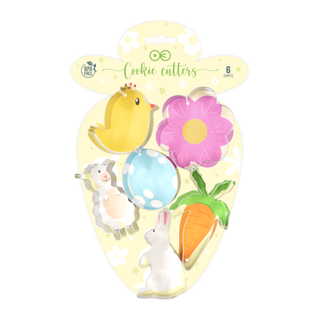6 emporte-pièces "Pâques"