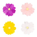 Guirlande de fleurs pastel - 2m40