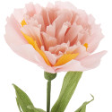 Fleur en papier crépon "pivoine pêche rosé"