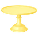 Support à gâteaux acrylique "jaune" - 23,50 cm