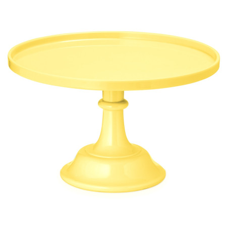 Plat à gâteau - jaune