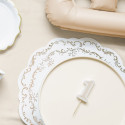 Plat à gâteau - beige