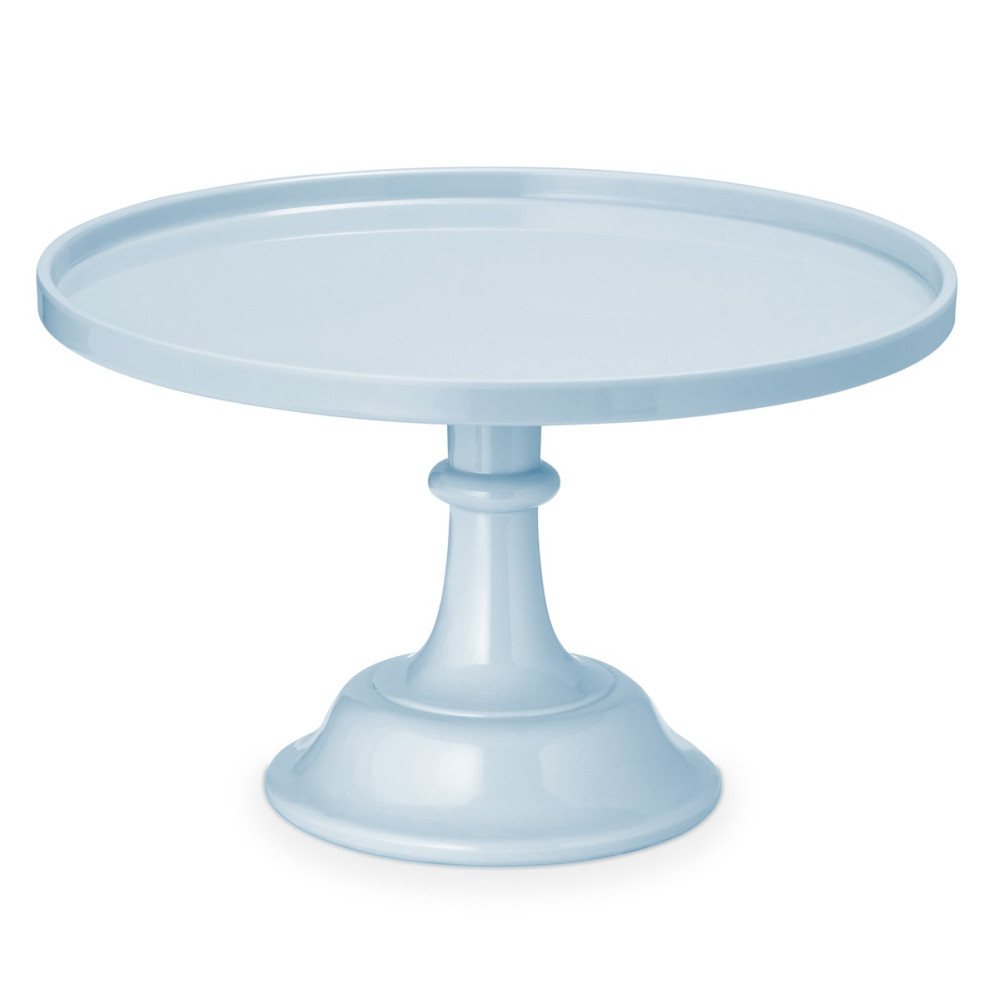 Support à gâteaux acrylique "bleu pastel" - 23,50 cm