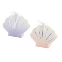 4 boîtes cadeaux "coquillage" - 16 cm
