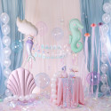 3 Décorations en papier de soie "Méduse"