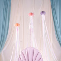 3 Décorations en papier de soie "Méduse"