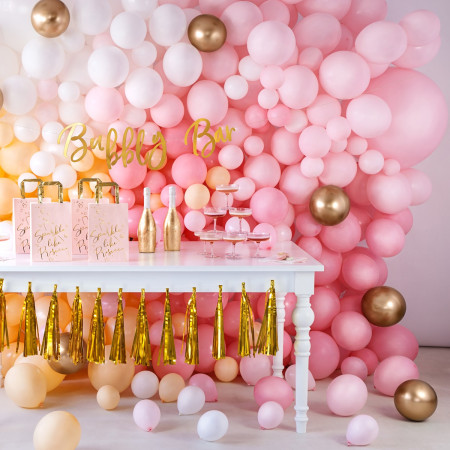 10 ballons en latex – Rose...
