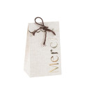 10 sachets lin "Merci" - 12.5 cm