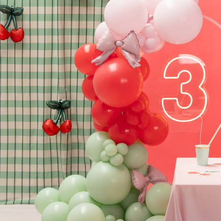 5 Ballons mylar nœuds pour...