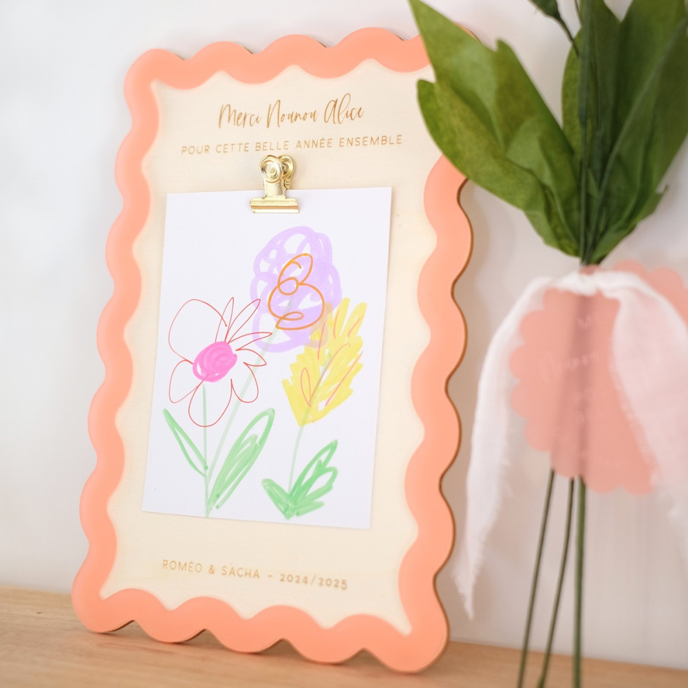 Cadre pour dessin personnalisable