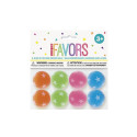 8 jouets "balles rebondissantes"