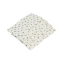 4 serviettes en gaze de coton "petites fleurs"