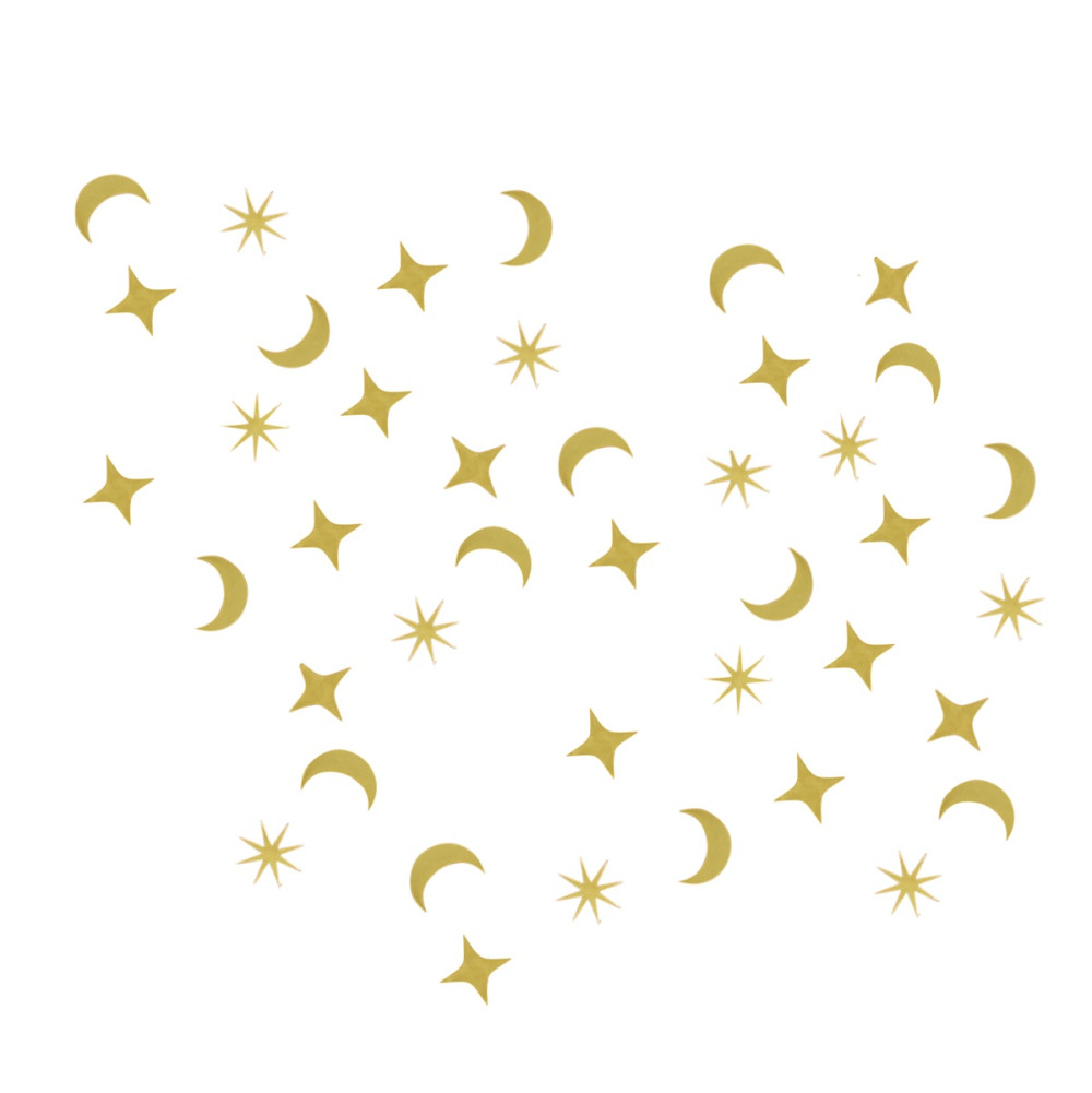 Confettis "étoiles et lunes" - 10g