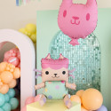 Ballons mylar bébé boîte "Gabby et la maison magique" - 80 cm