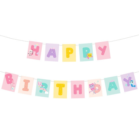 Guirlande Happy Birthday...