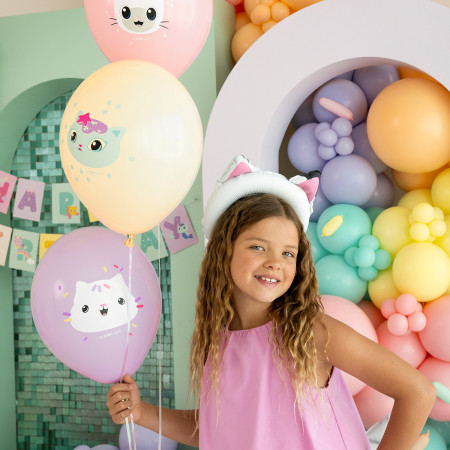 6 Ballons 30 cm - "Gabby et...