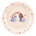 6 assiettes "Gabby et la maison magique" - 23 cm