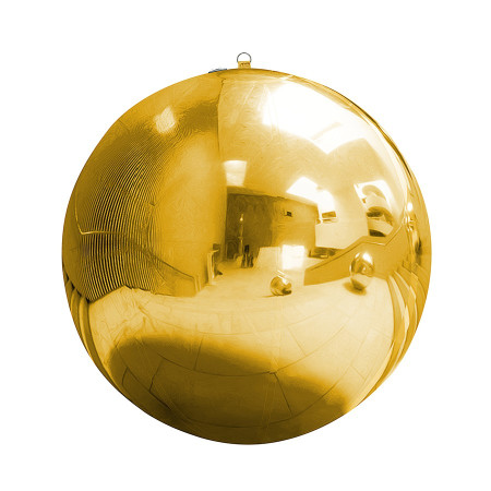 Balle miroir gonflable - or...