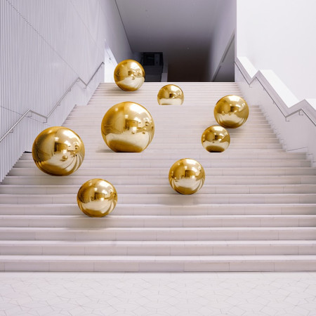 Ballon boule miroir...