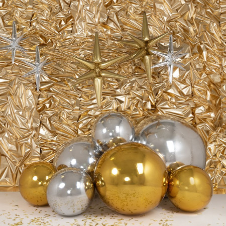 Ballon boule miroir...