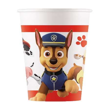 8 gobelets en carton "Pat...