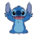 Ballon mylar "Stitch" - 78 cm