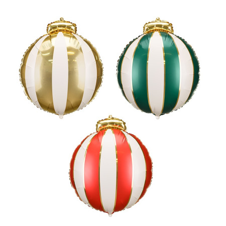3 Ballons mylar Boules