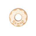 Petite décoration personnalisée "Donut" - Option badge ou aimant
