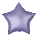 Ballon étoile violet mat - 45 cm
