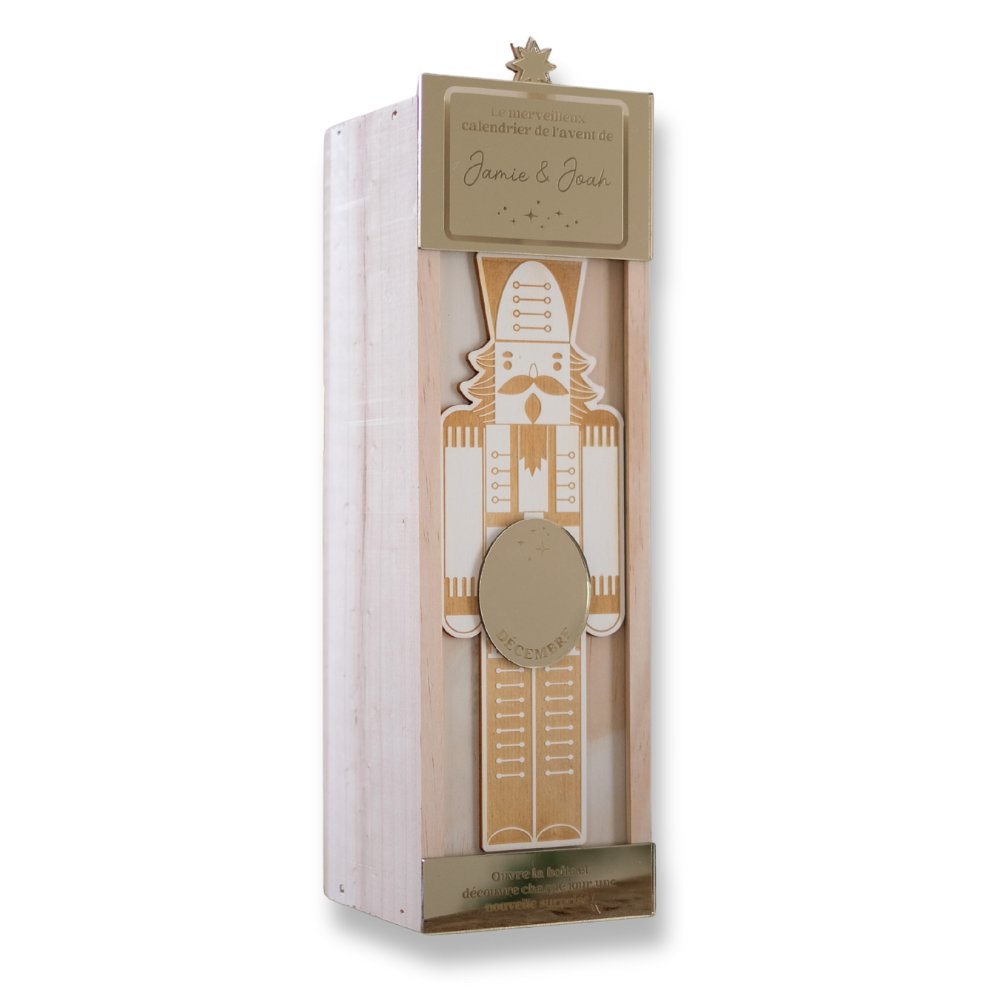 Calendrier de l'avent personnalisable "casse noisette"