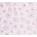Chemin de table Fleurs - rose clair