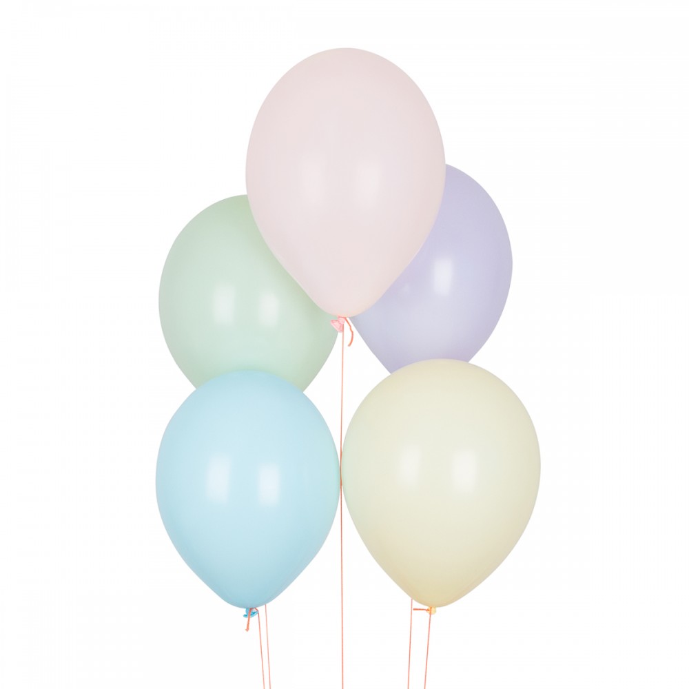 10 ballons "mix pastel" -  30 cm