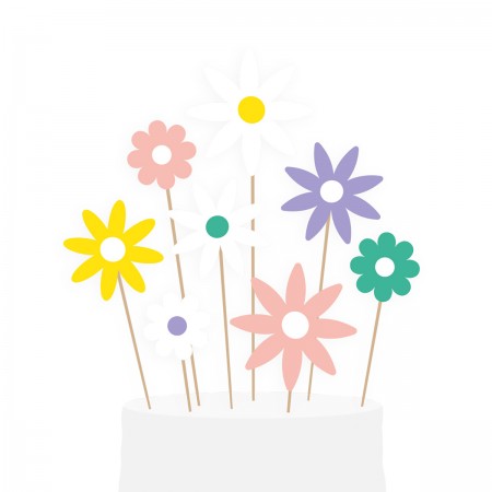 7 pics à gâteaux pastel...