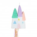 Pinata pastel "chateau de princesse" - 45 cm