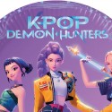 8 assiettes "Kpop Demon Hunters" - 23 cm